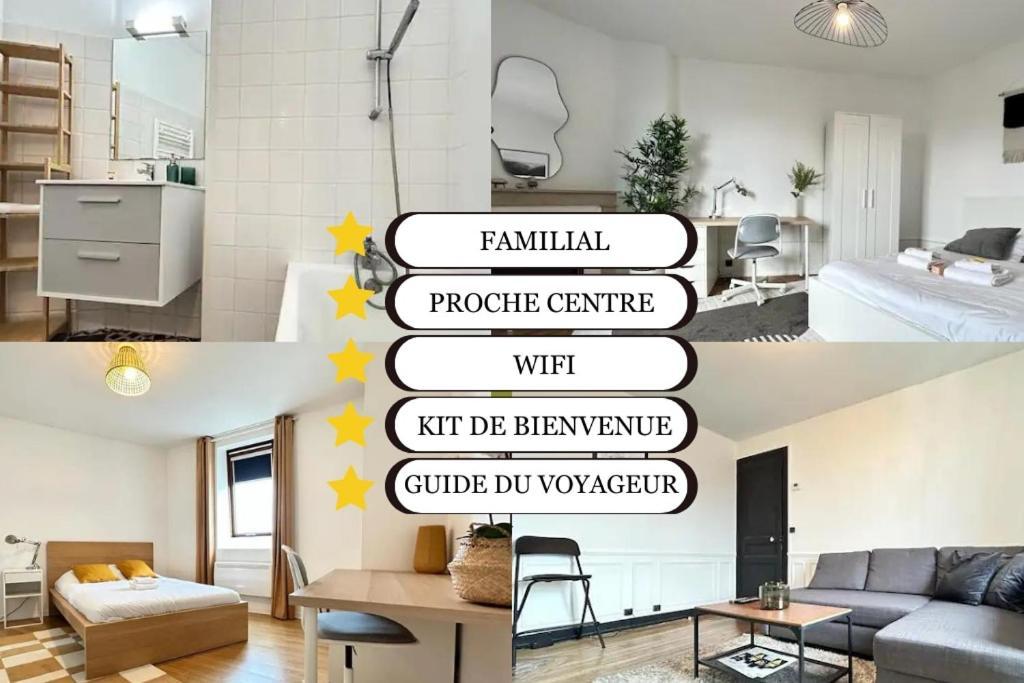 Saint Thierry Spacieux 6 Personnes Proche Centre Reims